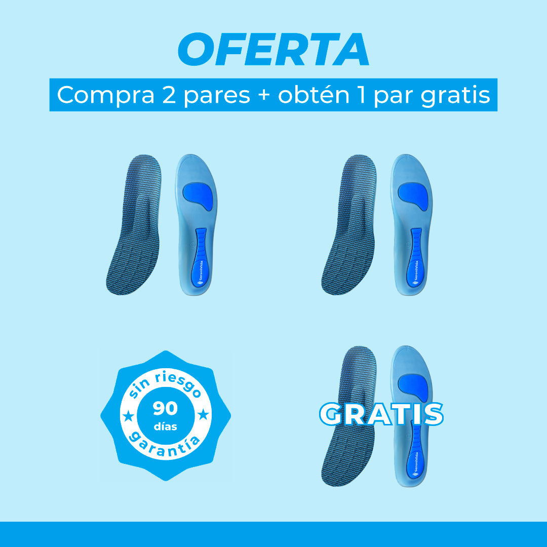 Plantillas ComfyFeet™️ - Disfruta de días sin dolor, sin tratamientos caros ni visitas al médico...